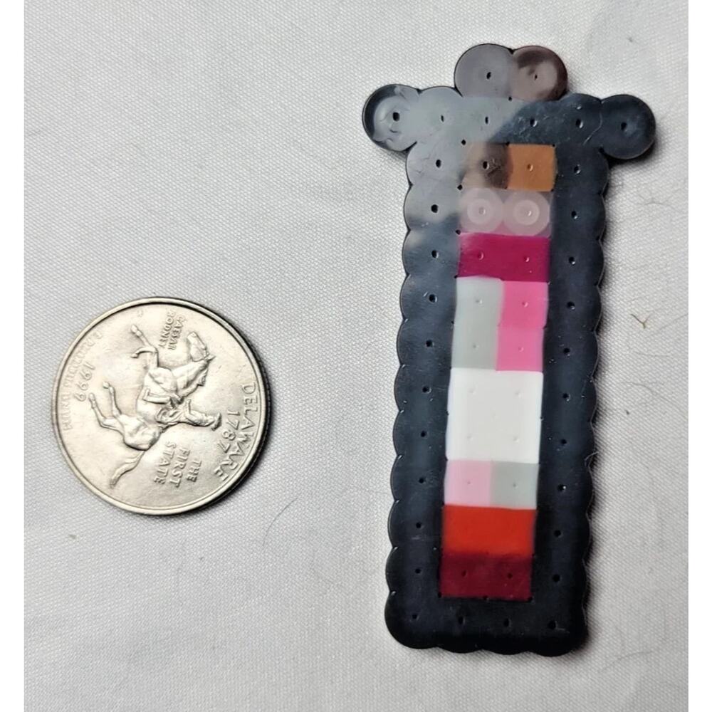 Pink Lesbian LGBT Potion Perler Pixel Art